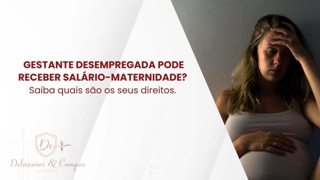 Gestante desempregada conhecendo seus direitos sobre o salário-maternidade do INSS com orientação de advogado previdenciário.