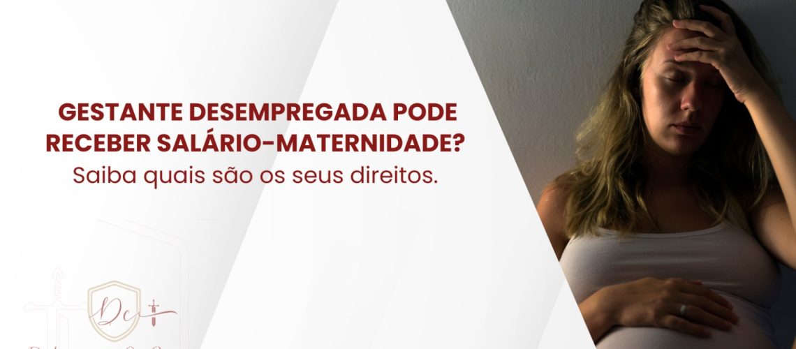 Gestante desempregada conhecendo seus direitos sobre o salário-maternidade do INSS com orientação de advogado previdenciário.