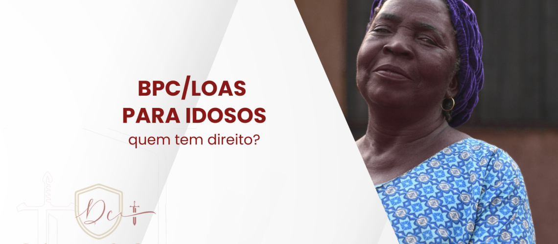 Idoso consultando informações sobre o BPC/LOAS e o benefício assistencial do INSS.